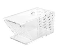 Freshwater Crab Fish Trap, Acrylic Catcher With One-Way Door, Transparent Design For Shrimp And Small Fish, 5.1 X 2.4 X 2.4 Inches