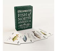 Freshwater Fish Plastic Playing Cards: Waterproof, Learn 52 Species While You Play; the Ultimate Fishing Gear Addition, Fits in Any Fishing Tackle Box, Unique Deck of Fish Themed Playing Cards