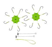 Freshwater Fishing Hook, Creative Octopus Hook, Portable Robust Fishing Accessories for Beginners in the Pond Boat Lake River Bass Kayak Fishing