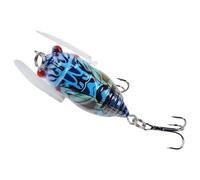 Freshwater Fishing Lures - Lure bait bionic cicada, Realistic Swimbait Design, Bass Trout Lure, Realistic Swimbaits Fishing Jigs, Cicada Bait Pattern | baits perch hard baits 5cm, Lake Pond Jigs