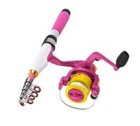 Freshwater Fishing Rod, Sea Fishing Rods for Men, Small Combos Bait Casting Rods | Portable Travel Fishing Rod Kit, Telescopic Fishing Rod for Beginners