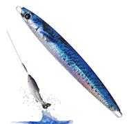 Freshwater Lures, Phosphorescent Metal Plate Hard Bait, Artificial Swimming Lure for Sea Bass Trout Catfish Dores and Kayakers