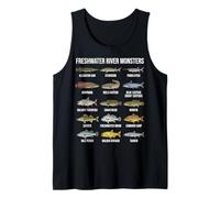 Freshwater River Monsters Large Freshwater Fish Species Tank Top