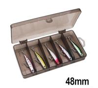 Freshwater Saltwater Minnow Lures 5pcs for Bass Trout | 58mm length, 5.1g weight, sinking action, 3D realistic eyes, ideal for bass and trout targeting
