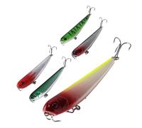 Freshwater & Saltwater Signs Realistic Lures | 5 Pieces Multicolor Multicolor Bait | Easy to Use Swimbait for Freshwater Freshwater Saltwater Freshwater