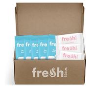 FreshWipes Antibacterial Body & Intimate Bundle - 5 Packs Coconut Breeze & 3 Packs Intimate - Biodegradable Wet Wipes, Dermatologically Tested for Elderly & Disabled