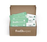 FreshWipes Antibacterial Body & Intimate Bundle - 5 Packs Ocean Fresh & 3 Packs Intimate - Biodegradable Wet Wipes, Dermatologically Tested for Elderly & Disabled