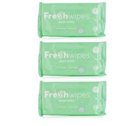 FreshWipes Body Wipes Set of 3 Packs UNSCENTED