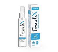 FreshX Toilet Paper Spray | Soothes with Aloe Vera, Coconut Oil & Vitamin E | Turns Loo Roll into 200 Flushable Moist Wipes | Better Than Gel | Septic Safe | Wet Wipe Alternative | Travel Essential