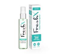FreshX Toilet Paper Spray | Soothes with Aloe Vera & Vitamin E | Turns Loo Roll into 200 Flushable Moist Wipes | Better Than Gel | Septic Safe | Eco Wet Wipe Alternative | Travel Essential