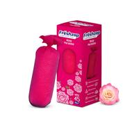 FRESHZAP Camphor Pod 60g | Refreshing Pink Rose fragrance for Room, Car, Bathroom, & Toilet | Long Lasting scent up to 45 days | Kapoor aroma | Mosquito Repellent | Camphor Air freshener |