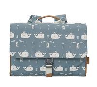 Fresk School Bag A4 Blue Whale