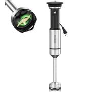 FRESKO Hand Blender 1000W, Variable Speed Control, Stainless Steel Slades | Immersion Blender Handheld with Protective Cover for Cookware, Stick Blender for Baby Food, Soup, Purée, Sauce