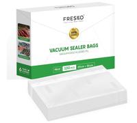 FRESKO Vacuum Sealer Bags 20x30cm 100 Count,Textured Vacuum Food Sealer Bag
