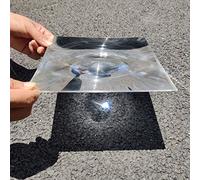 Fresnel Lens, 200x200mm, Focal Length 100mm, Acrylic Lens (not Glass), for Physics Classroom, Solar Heating, Magnifiying. (Focal Length 100mm)