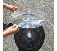 Fresnel Lens Large, Diameter300mm (11.81"), Focal Length 300mm(11.81") Solar concentrating Lens, Optical Experiment, Solar Oven, Solar Death ray, Fire Starter for Solar Heating, (not Glass)