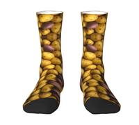 FRESQA Many Potatoes Unisex Adult Socks,Versatile Sports Socks & No-Heel Casual Socks,For Daily Wear & Exercise, Many Potatoes, One Size