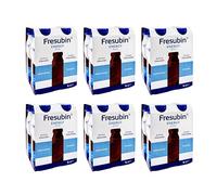 Fresubin Energy Drink - Chocolate High Caloric Drinking Food by Fresenius Kabi, 300 kcal per bottle, low lactose, low fibre, ideal for malnutrition (200 ml (pack of 24), chocolate)