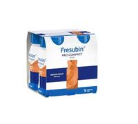 FRESUBIN PRO COMPACT -4X125ML | for Special dietary Management | 18g protein per 125ml (4x125ml, Apricot-Peach)