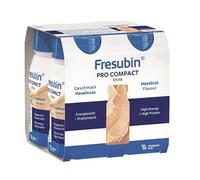 FRESUBIN PRO COMPACT - HAZELNUT 4X125ML | for Special dietary Management | 18g protein per 125ml