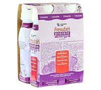 Fresubin Protein Energy Tropical 200ml x 4 - Tropical Fruits, Gluten & Lactose Free, High Protein & Energy, Ready-to-Use Bottle