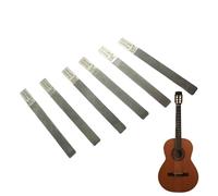 Fret Adjustment File - 6 Pieces Repair And Leveling Tool,Guitar Frets Tool - For Extreme Edge Bass String Instrument Students Musician Music