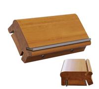 Fret Beveling File - 3/23/35 Degree Fret End Dressing Tool, Precision Edge Trimmer | Professional Luthier Guitar Crowning File, Music Nomad Workshop Tool for sharpes Sprouts Accessory