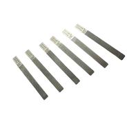 Fret Crowning File, 6 Pieces Edge Deburring Tools, Guitar Ferret Tools, for Edge And End, Wire, Bass, Stringed Instrument, Music Students, Musician
