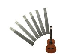 Fret Crowning File | 6 Pieces Edge Deburring Tools | Tools for Crowning Guitar Frets | Editing The Edge And End Stringed Instruments Musicians
