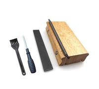 Fret Crowns File 3/23/35 Degrees Precisions Guitar Wood Texture For Removing Burrs And Smoothing Fretboard Fret End File