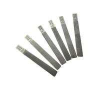 Fret File, 6-Piece Tool for Edge Deburring, File for Guitar Fret Ends, for Music Students and Musicians for Repair of Bass Instruments in Workshop or Home Studio