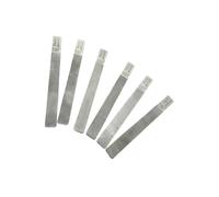 Fret File, 6 Pieces Polishing Tool - Guitar Fret Ends File - For Extreme Edge Bass String Instrument Students Musician Music