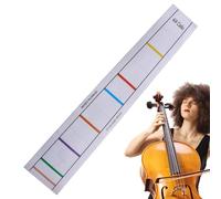 Fret Finger Sticker,Adhesive Fret Board Label Finger Sticker for Practice Training Beginners | Guides Position Decal Label - Practice Training for Adult Beginners