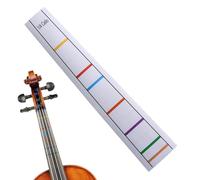 Fret Fingerboard Sticker - Fingerboard Sticker for Exercise Training Beginners, Durable Adhesive Label for Cello Finger Guides