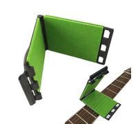 Fret Floss, Guitar String Cleaner Scrubber for Fretboard and Fingerboard Maintenance,Musical Instrument Care,Reusable Cleaning Tool for Guitar Bass Ukulele,g (Dark green)