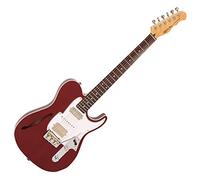 Fret-King Country Squire Semitone De Luxe - Thru Red