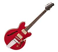 Fret-King Elise Custom with vintage style Vibrato - Cherry Red