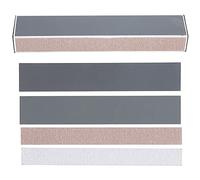 Fret Leveling Beam, Fret Leveler Sanding File Luthier Tools Leveling Bar with Self Adhesive Sandpaper for Acoustic Electric Guitar Bass