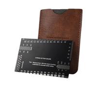 Fret Locker - Maintenance of 3.35 Inch Stainless Steel Guitars | 3.35 x 2.13 Inch Precise Measurement, Easy to Read Fret Leveling Tool 8.5 x 5.4 cm. Perfect for Acoustic Guitar, Electric Guitar, Bass