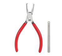 Fret Puller Tool Pliers Nippers Extractor With Flush Sitting Edges and Low Profile Head High Carbon Steel Design suitable for professional repair home instrument care, Pliers With 0.01 Inch Shim