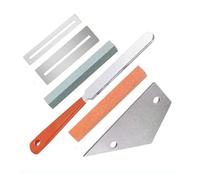 Fret Repair And Care Tool Kit Guitar Bass Leveling Ruler Gasket Grinding Stone Fret