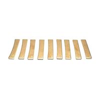 Fret Repair Tool Copper Curved Copper Sheet Professional Guitar Luthier Fingerboard Pressure Fret With Groove