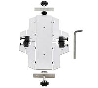 Fret Slotting Miter Box With Hex Wrenches, Aluminum Alloy Guitar Luthiers Making Repair Tools for Guitar Necks Fretboards Parts with Clamps