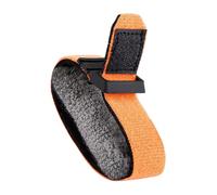 Fret Wrap Mute, Guitar String Dampener, Cotton, Enhanced Strings Articulation, Revolutionary Damage Protection, for Bass Ukulele Practice Performance, Black, Orange
