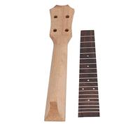 Fretboard Neck Set, Rosewood Tenor Ukulele Neck And Fretboard, Ukulele Wood Fingerboard Replacement Neck Accessories for 4 String Musical Instrument Folk & World Instrument
