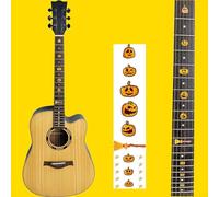 Fretboard Neck Stickers with 5 Style Options for Guitar, Ukulele, and Bass, Suitable for 38/40/41/42 Inch Guitar Neck and 26 Inch Ukulele, Ultra Thin Material (D)