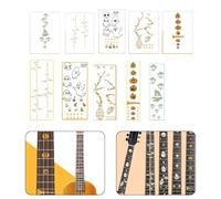 Fretboard Sticker Set 5 Stylish Options for Enhancing the Look of Your Guitar or Ukulele (F)