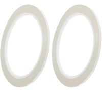 Fretboard Tape 3mm White Musical Note Scale Stickers for Violin Cello Beginners - 2pcs Free Cut Fingerboard Position Markers