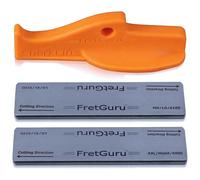 FretGuru SharkFin Fret Crowning File, Pro-Pack 1 Handle