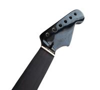 Fretless Guitar Neck 22 Fret 25.5Inch Rosewood Fingerboard Black Gloss